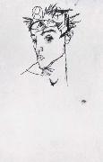 Egon Schiele, Self Portrait